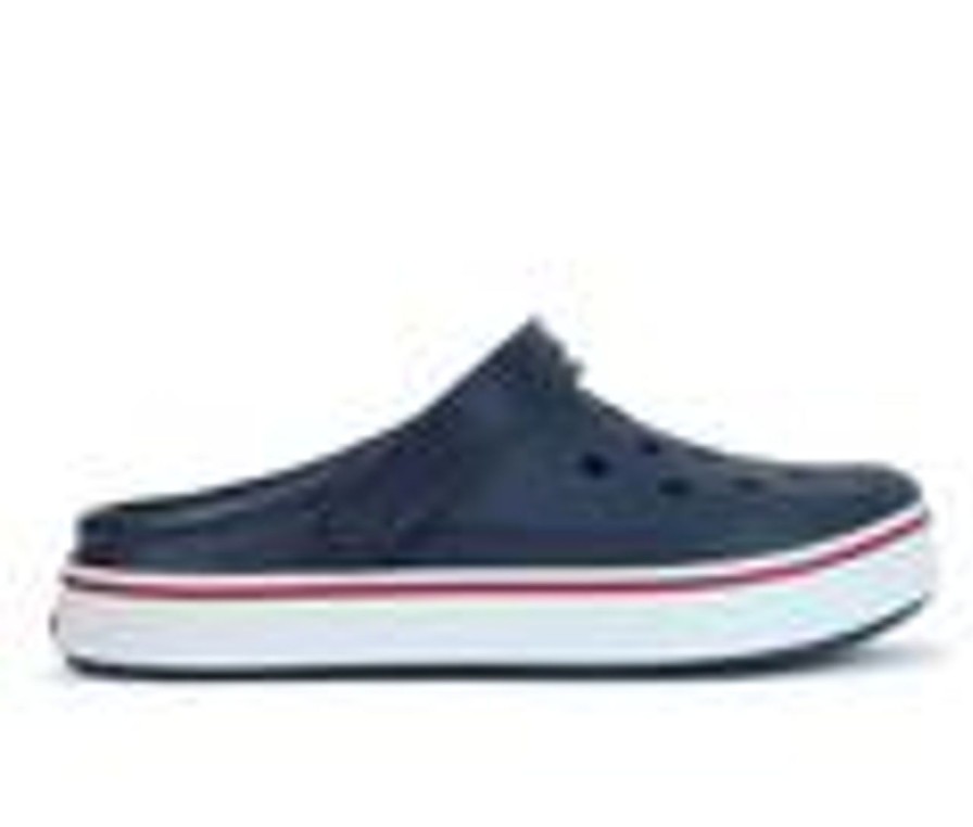 Kids Crocs Casual | Boys' Crocs Off Court Clog Kids 11-6 Navy/Pepper