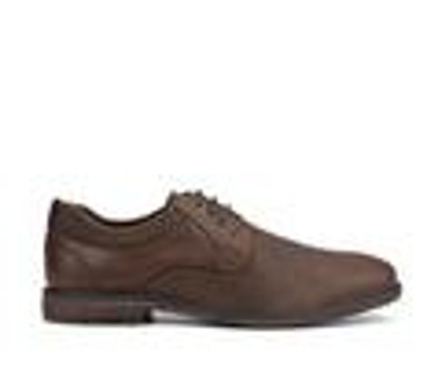 Men New York and Company Oxfords | Men'S New York And Company Cooper Oxford Dress Shoes Brown