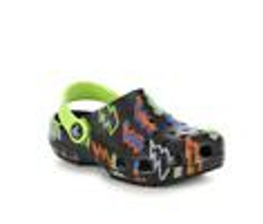 Kids Crocs Sandals | Boys' Crocs Infant & Toddler Classic Lightning Clogs Black