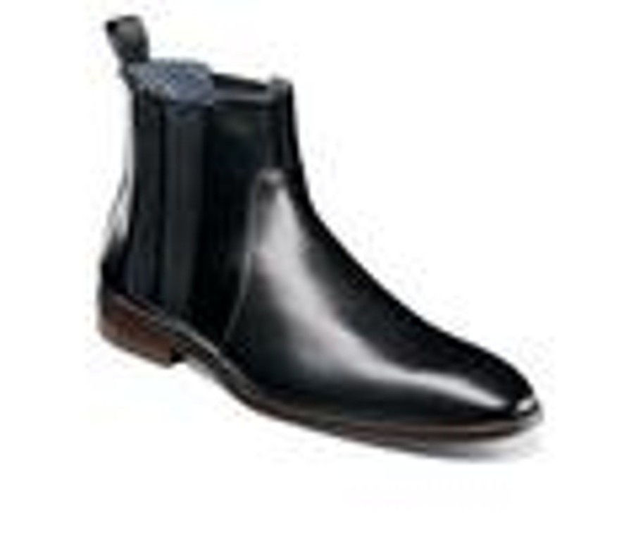 Men Stacy Adams Boots | Men'S Stacy Adams Kalen Dress Chelsea Boots Black