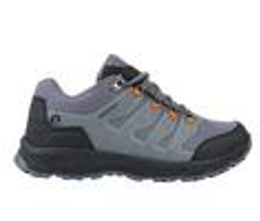 Men Northside Hiking And Hunting | Men'S Northside Hargrove Waterproof Hiking Boots Charcoal/Orange