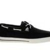 Men Sail Boat Shoes | Men'S Sail Knot Boat Shoes Black