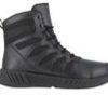 Men REEBOK WORK Electric Hazard | Men'S Reebok Work Floatride Energy Tactical Rb4355 Work Boots Black