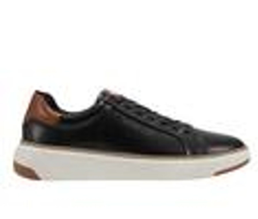 Men Tommy Hilfiger Loafers And Slip-Ons | Men'S Tommy Hilfiger Hines Oxfords Black/Cognac