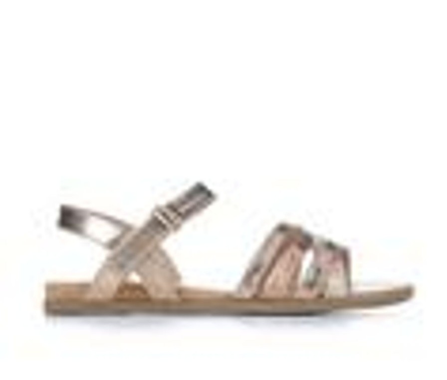 Kids Self Esteem Sandals | Girls' Self Esteem Little Kid & Big Kid Isabelle Sandals Rose Gold/Snake