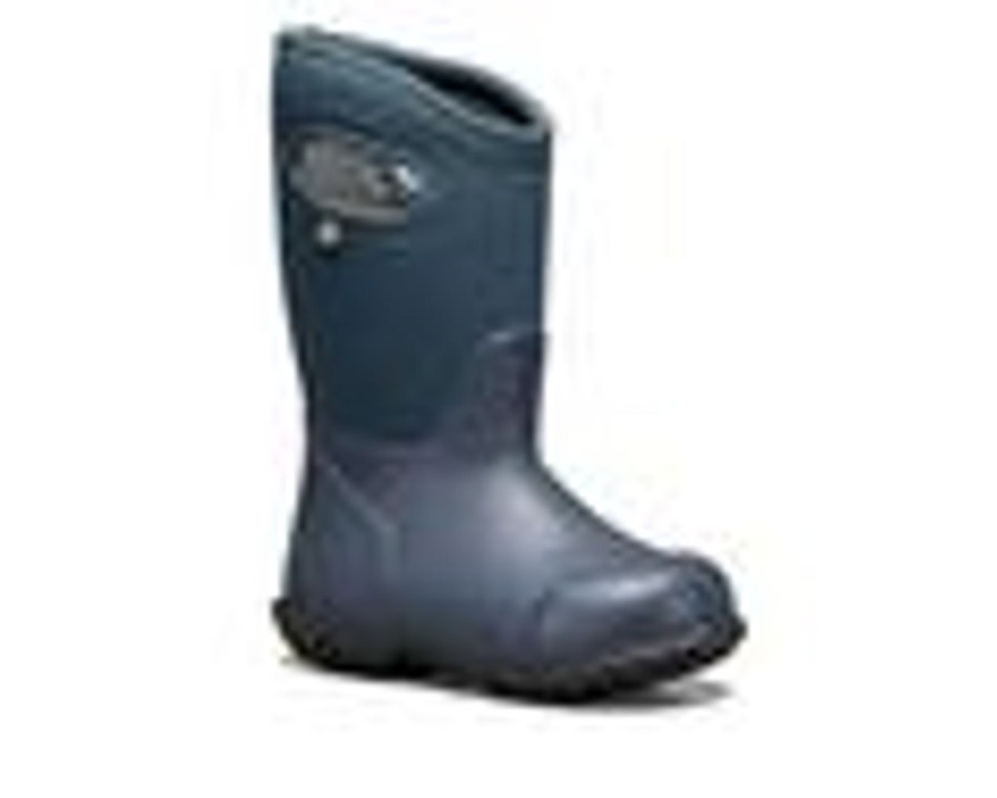 Kids Bogs Footwear Boots | Kids' Bogs Footwear Toddler & Little Kid York Solid Rain Boots Navy