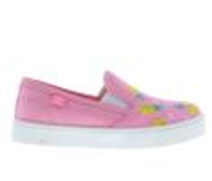 Kids Oomphies Casual | Girls' Oomphies Toddler & Little Kid Madison Slip On Sneakers Pineapple Pink