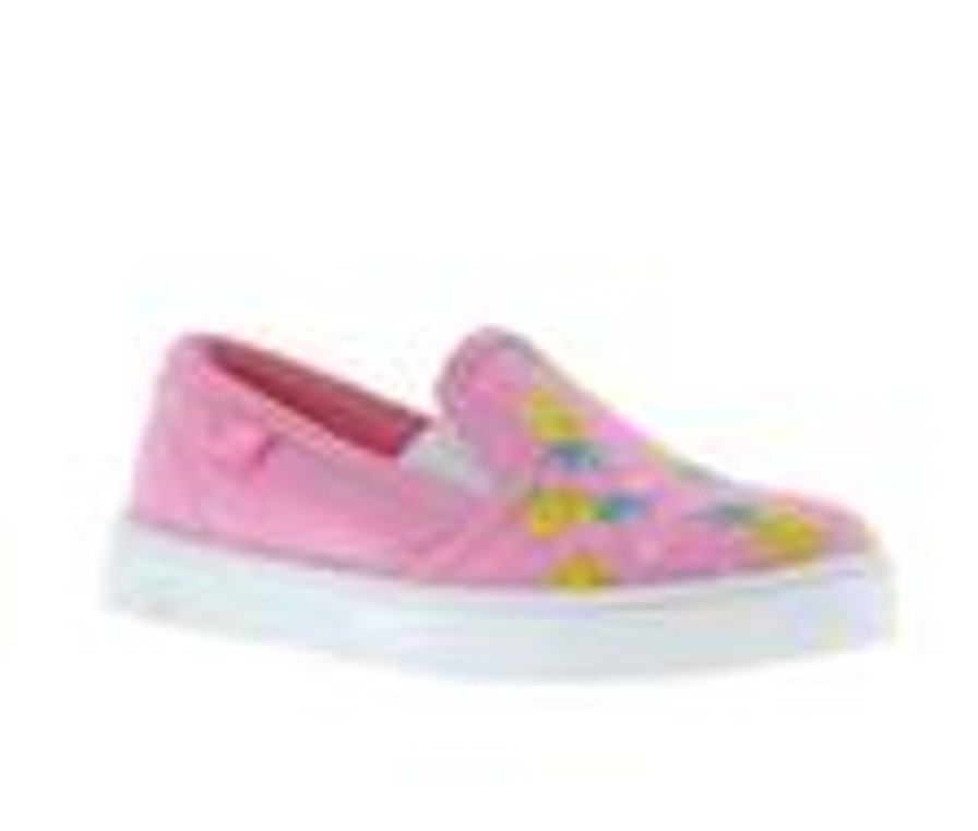 Kids Oomphies Casual | Girls' Oomphies Toddler & Little Kid Madison Slip On Sneakers Pineapple Pink