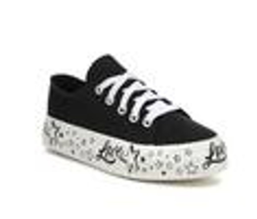 Kids Paris Blues Athletics & Sneakers | Girls' Paris Blues Little Kid & Big Kid Mavis Platform Sneakers Black/White