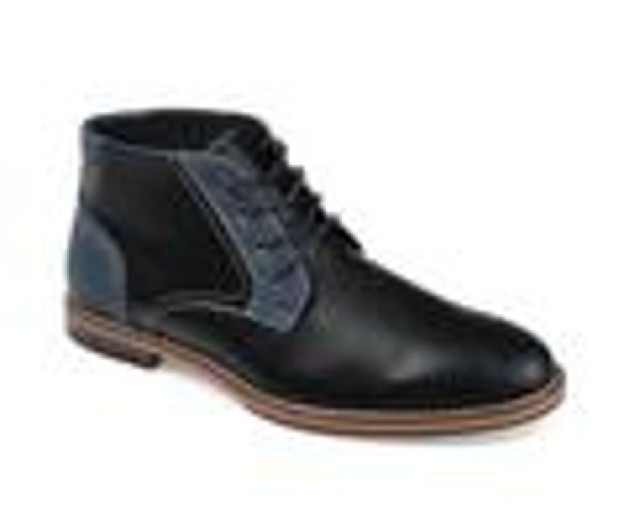 Men Vance Co. Boots | Men'S Vance Co. Franco Dress Boots Black