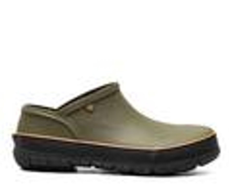 Men Bogs Footwear Waterproof | Men'S Bogs Footwear Digger Clog Slip-On Shoes Army Green