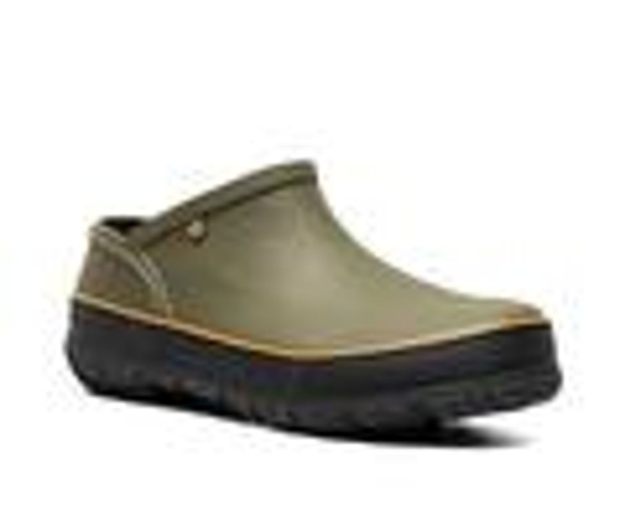 Men Bogs Footwear Waterproof | Men'S Bogs Footwear Digger Clog Slip-On Shoes Army Green