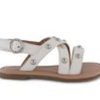 Kids Marc Fisher Children's Sandals | Girls' Marc Fisher Children'S Toddler Riley Briyte Sandals White