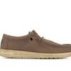 Men HEYDUDE Loafers And Slip-Ons | Men'S Heydude Wally Canvas Casual Shoes Chocolate