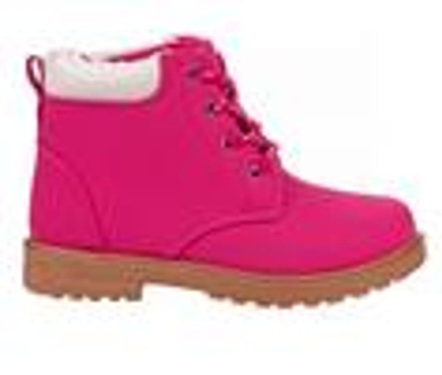 Kids Josmo Boots | Girls' Josmo Little Kid & Big Kid Construction Fashion Boots Fuchsia