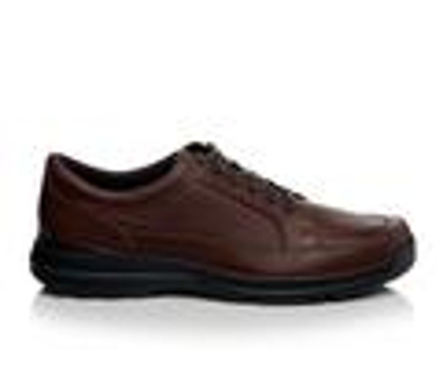 Men Rockport Walking And Hiking | Men'S Rockport Junction Point Oxfords Chocolate