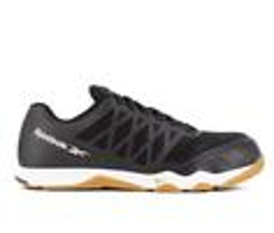 Men REEBOK WORK Electric Hazard | Men'S Reebok Work Speed Tr Work Rb4450 Shoes Black/Gum