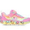 Kids Skechers Athletics & Sneakers | Girls' Skechers Sundae Sweeties 10.5-4 Running Shoes Multi/Pink