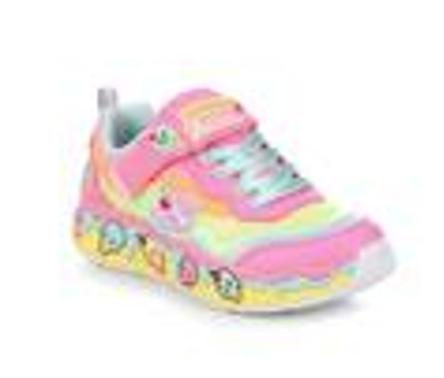 Kids Skechers Athletics & Sneakers | Girls' Skechers Sundae Sweeties 10.5-4 Running Shoes Multi/Pink