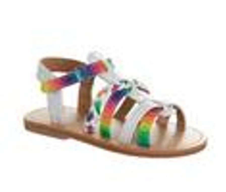 Kids Laura Ashley Sandals | Girls' Laura Ashley Infant Splendid Sophia 5-10 Sandals White/Multi