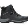 Men Columbia Hiking And Hunting | Men'S Columbia Liftop Iii Omni-Heat Winter Boots Black/Ti Gray