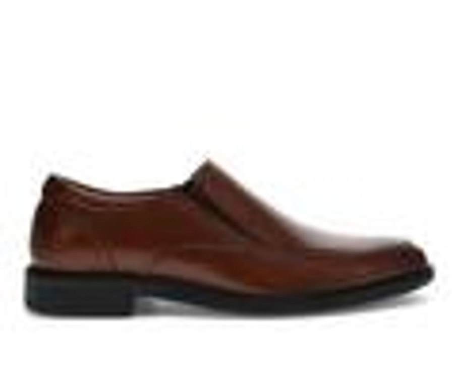 Men Dockers Loafers | Men'S Dockers Stafford Dress Loafers Mahogany