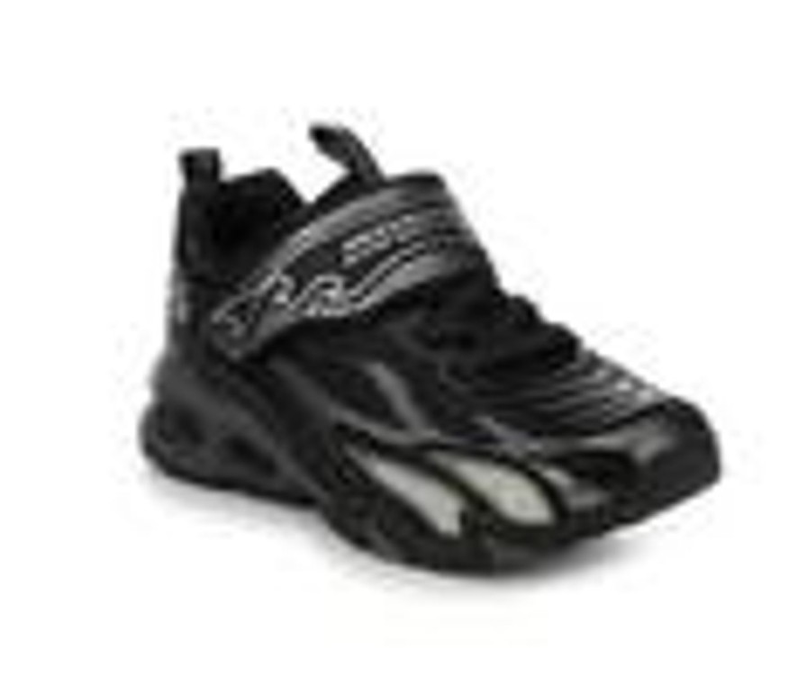 Kids Skechers Casual | Boys' Skechers Hydro Lights 10.5-5 Light-Up Shoes Black/Silver