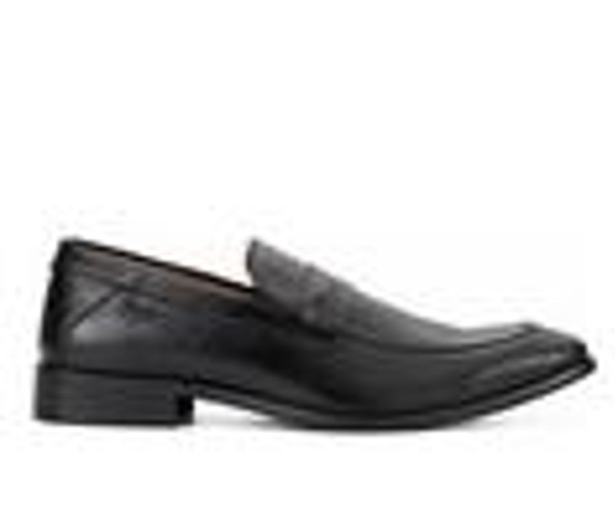 Men Tommy Hilfiger Loafers | Men'S Tommy Hilfiger Simol Dress Loafers Black