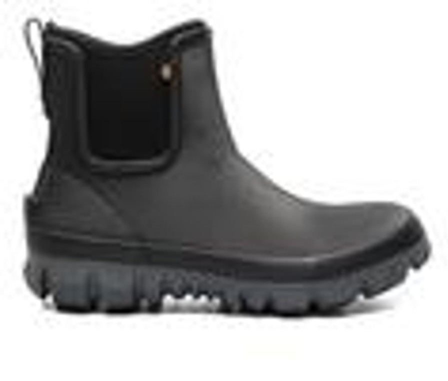 Men Bogs Footwear Waterproof | Men'S Bogs Footwear Arcata Urban Chelsea Winter Boots Black