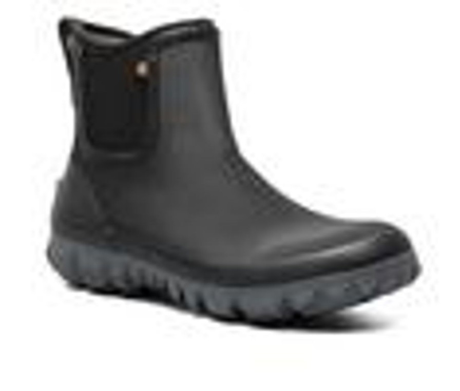 Men Bogs Footwear Waterproof | Men'S Bogs Footwear Arcata Urban Chelsea Winter Boots Black