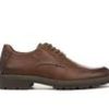 Men Dr. Scholls Oxfords | Men'S Dr. Scholls Gerard Dress Shoes Dark Tan