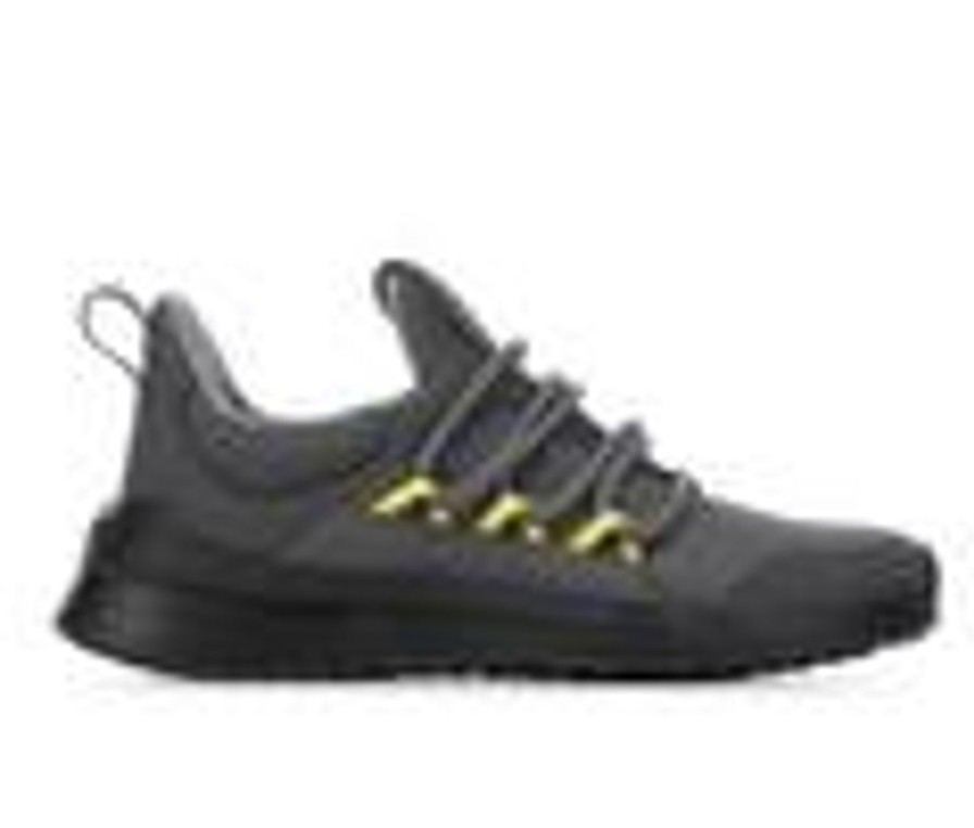 Kids Adidas Athletics & Sneakers | Boys' Adidas Little Kid & Big Kid Lite Racer Adapt 5.0 Sustainable Running Shoes Gry/Carbon/Ylw