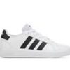 Kids Adidas Athletics & Sneakers | Kids' Adidas Little Kid & Big Kid Grand Court 2.0 Sustainable Sneakers White/Black