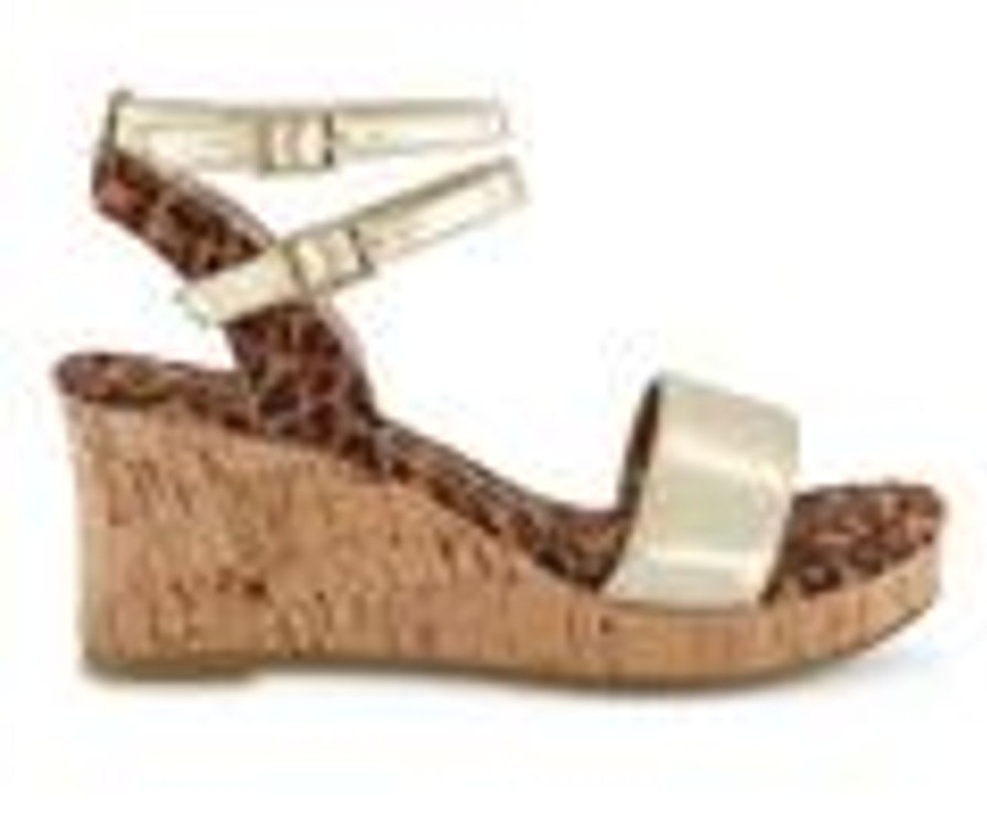 Kids Jessica Simpson Sandals | Girls' Jessica Simpson Asha Block 11-5 Sandals Gold