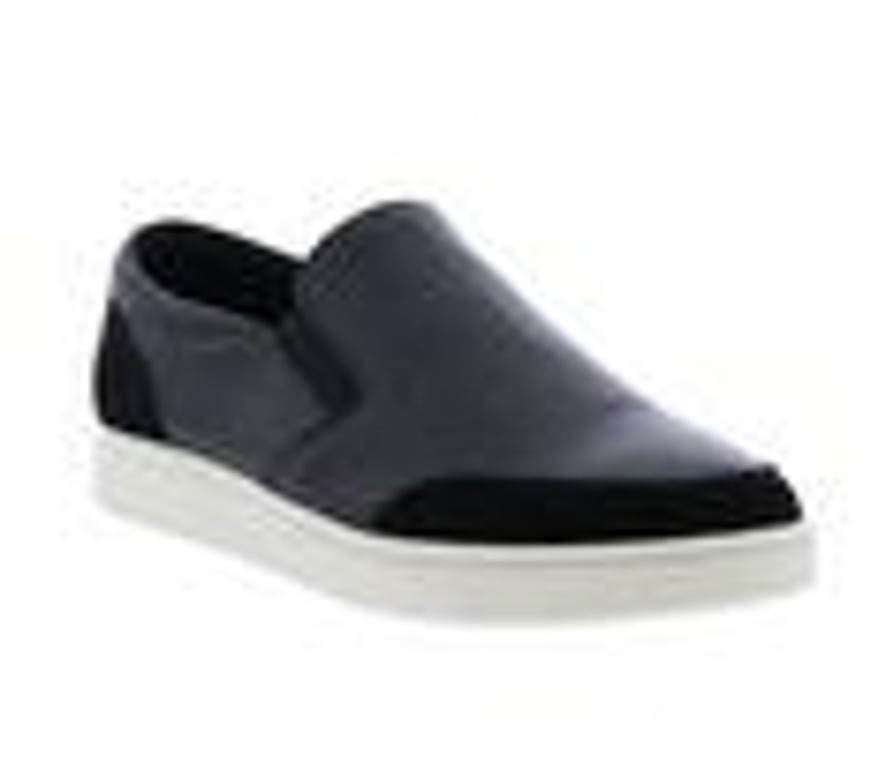 Men English Laundry Slip-Ons | Men'S English Laundry Hugh Slip-On Sneakers Black