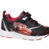 Kids Disney Casual | Boys' Disney Toddler & Little Kid Ch17145C Cars Light-Up Sneakers Black/Red