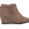 Kids Y-Not Boots | Girls' Y-Not Little Kid & Big Kid Terra Wedge Booties Warm Taupe