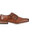 Men Tommy Hilfiger Oxfords | Men'S Tommy Hilfiger Summy Dress Shoes Cognac