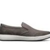 Men Florsheim Loafers And Slip-Ons | Men'S Florsheim Heist Moc Toe Slip On Dress Shoes Gray Nubuck