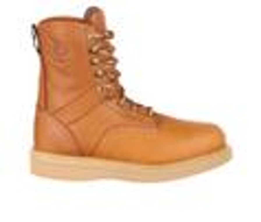 Men Georgia Boot Electric Hazard | Men'S Georgia Boot 8 Barracuda Gold