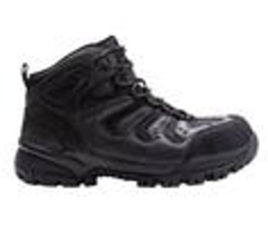 Men Propet Hiking And Hunting | Men'S Propet Sentry Waterproof Hiking Boots Black