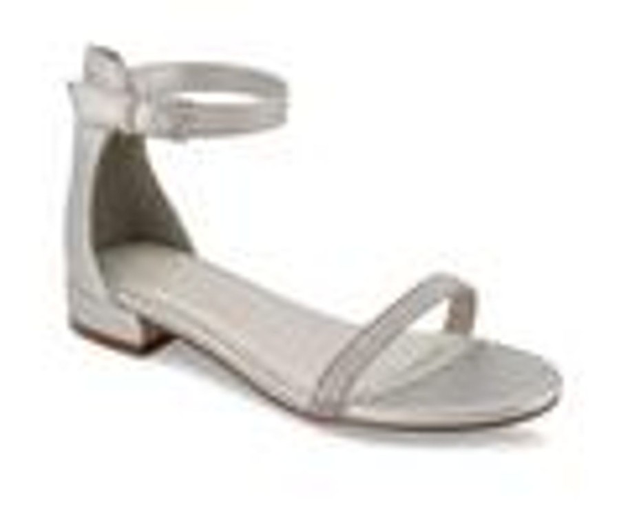 Kids Kenneth Cole Sandals | Girls' Kenneth Cole Little Kid & Big Kid Bella Rey Special Occasion Sandals Silver