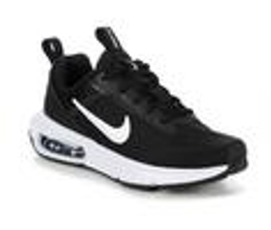 Kids Nike Athletics & Sneakers | Kids' Nike Big Kid Air Max Intrlk Running Shoes Black/Wht/Gry