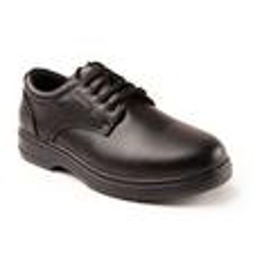 Men Deer Stags Slip Resistant | Men'S Deer Stags Service Slip-Resistant Dress Shoes Black