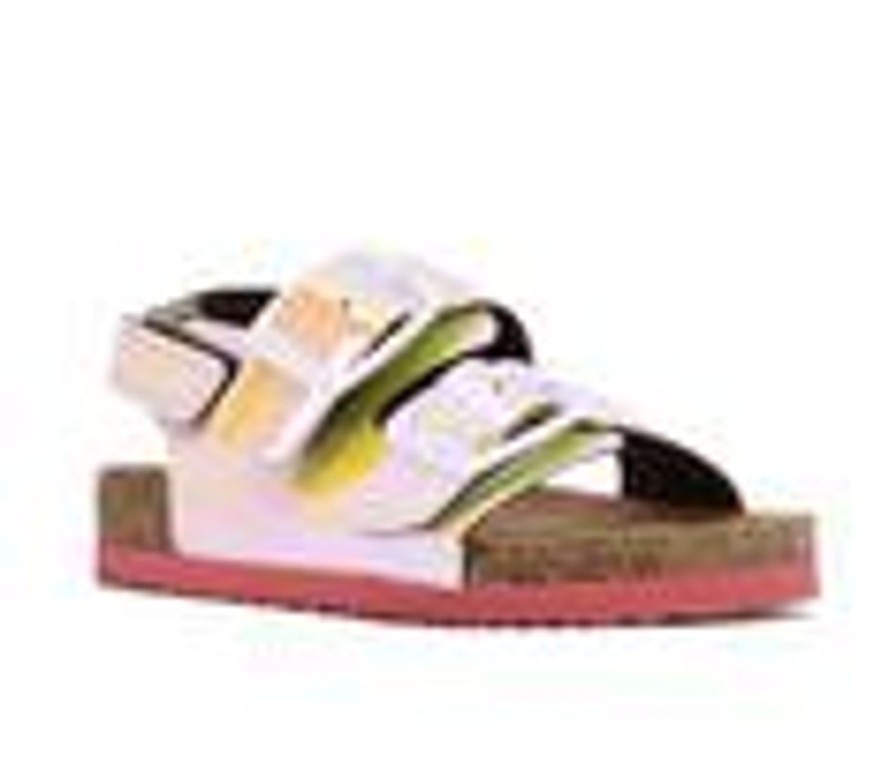 Kids Nautica Sandals | Girls' Nautica Infant Grant 5-12 Sandals Pink Iridescent