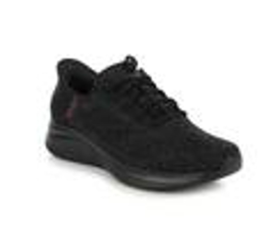 Men Skechers Walking And Hiking | Men'S Skechers 232458 Slip-Ins Walking Shoes Black