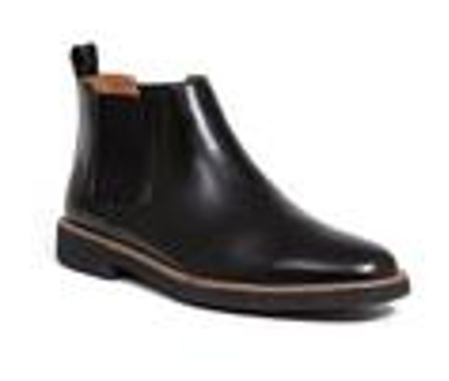 Men Deer Stags Boots | Men'S Deer Stags Rockland Chelsea Boots Black/Black