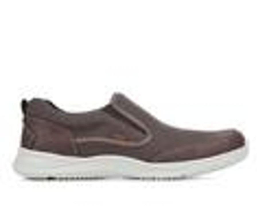 Men Nunn Bush Loafers And Slip-Ons | Men'S Nunn Bush Conway 2.0 Knit Slip-On Shoes Brown Multi