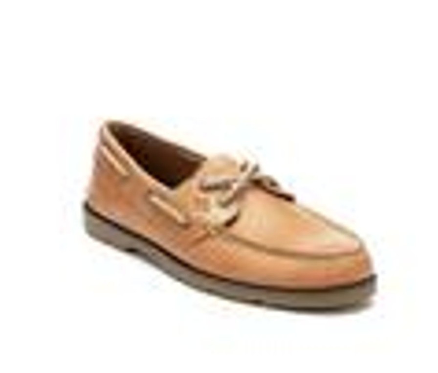 Men Sperry Boat Shoes | Men'S Sperry Leeward 2 Eye Boat Shoes Sahara