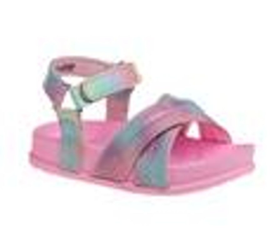 Kids Laura Ashley Sandals | Girls' Laura Ashley Infant Glamorous Glitz 5-10 Sandals Pastel/Multi